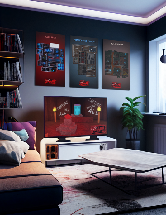 Triple Map Poster Bundle