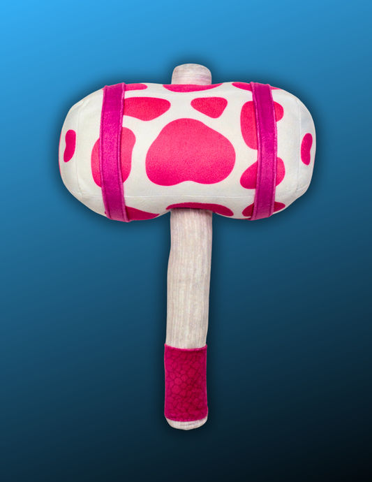 Strawberry Moo Hammer Plushie [PRE-ORDER]