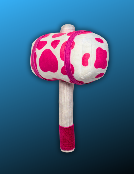Strawberry Moo Hammer Plushie [PRE-ORDER]