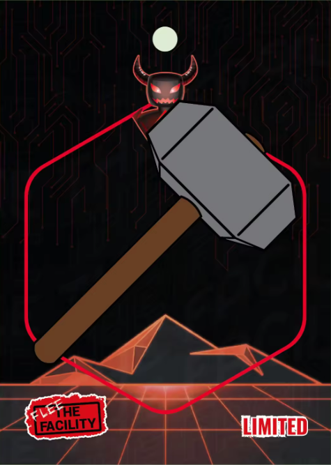 Classic Hammer Pin - July Limited Edition